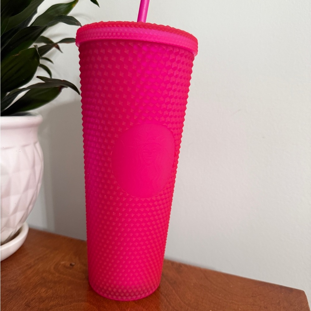 Starbucks Pink Textured Tumbler